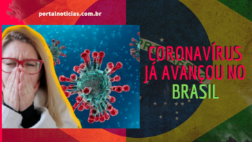 Coronavírus já avançou no Brasil
