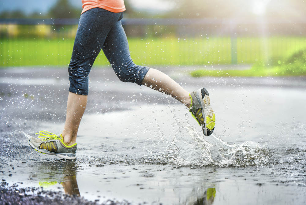 Correr na Chuva