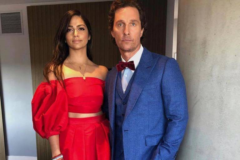 Matthew McConaughey e Camila Alves