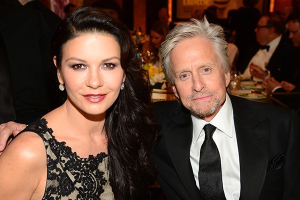 Catherine Zeta-Jones e Michael Douglas 