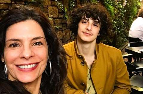 Helena Ranaldi e seu filho