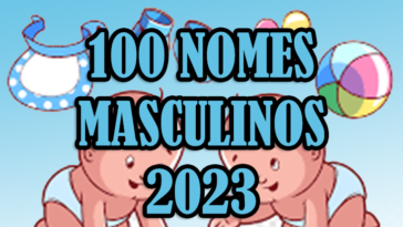 100 nomes masculinos de bebês mais populares 2023