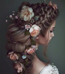 Dicas de penteados com flores