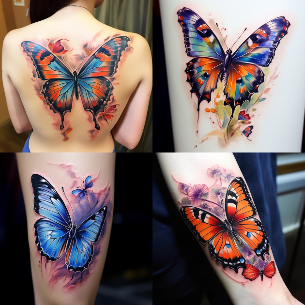 Tatuagem de borboleta