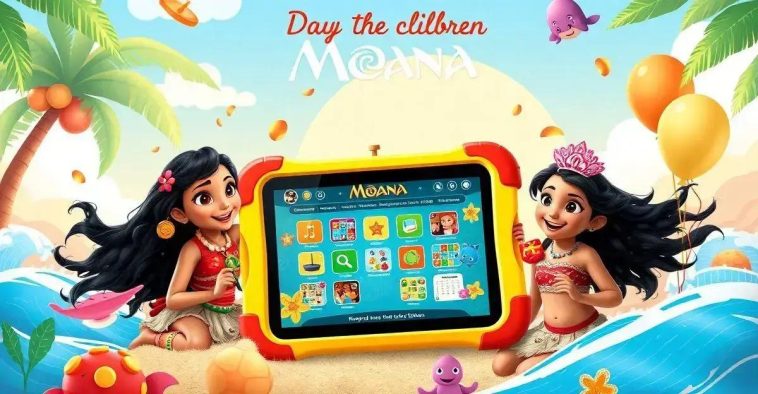 Tablet Infantil da Moana é a Sensação do Dia das Crianças
